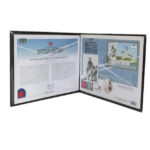 2010 first day covers - Battle of Britain 70th anniversary silver £5 coin cover - Gibraltar - Folder