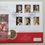 2014 First Day Covers - The Queen's Official Birthday 1oz Silver Britannia Coin Cover UK Westminster Right