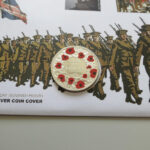 2015 First Day Covers - Armistice Day Silver Proof £5 Coin Cover - UK - Westminster Obverse