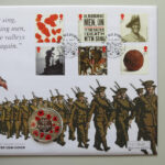 2015 First Day Covers - Armistice Day Silver Proof £5 Coin Cover - UK - Westminster Right