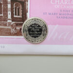 2015 First Day Covers - Christening of Princess Charlotte Silver £5 Coin Cover - UK - Westminster Obverse