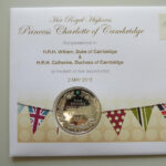 2015 First Day Covers - Royal Baby Silver Medal Cover - UK - Westminster Left