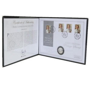 2016 First Day Covers - Prince George of Cambridge Silver Proof £20 Coin Cover - UK Westminster Folder