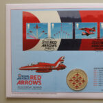 2018 First Day Covers - Red Arrows Royal Air Force 1oz Silver Medal Cover - UK - Westminster Left