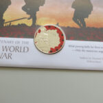 2018 First Day Covers - The First World War Centenary £5 Silver Proof Coin Cover - UK Westminster Obverse