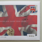 2018 First Day Covers - Union Jack Silver 10p Pence Coin Cover - UK Westminster Right