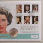 2019 First Day Covers - Her Majesty In Service 1oz Fine Silver Britannia Coin Cover - UK Westminster Right