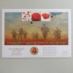 2019 First Day Covers - Remembrance Day Silver Proof £2 Coin Cover - UK Westminster Face