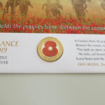2019 First Day Covers - Remembrance Day Silver Proof £2 Coin Cover - UK Westminster Obverse