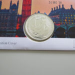 2020 First Day Covers - Brexit 1oz Fine Silver Britannia Coin Cover - UK Westminster Obverse