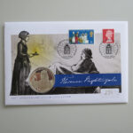 2020 First Day Covers - Florence Nightingale 200th Anniversary Silver £5 Coin Cover - UK Westminster Face