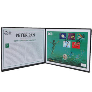 2020 First Day Covers - Peter Pan Silver Proof 50p Coin Cover - UK Westminster Folder