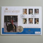 2020 First Day Covers - The Queen's Official Birthday 1oz Fine Silver Britannia Coin Cover - UK Westminster Face