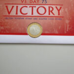2020 First Day Covers - VE Day 75th Anniversary Silver Proof £2 Coin Cover - UK Westminster Obverse