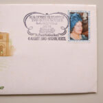 1980 First Day Covers - The Queen Mother 80th Birthday Crown Coin Cover UK - Right