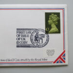 1983 First Day Covers - Introduction of the £1 Coins Coin Cover - UK FDC Royal Mint - Right