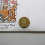 1984 First Day Covers - New Scottish £1 Brilliant Uncirculated Coins Coin Cover UK Royal Mint - Obverse