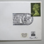 1985 First Day Covers - Welsh BU £1 One Pound Coin Cover - UK Royal Mint - Right