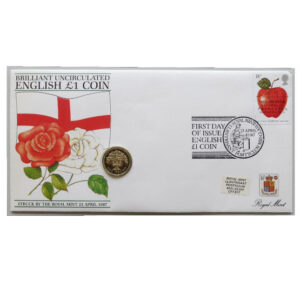 1987-first-day-covers-english-brilliant-uncirculated-1-pound-coin-cover-uk-royal-mint-face