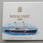 1989 First Day Covers - Royal Visit Guernsey £2 Pounds Coin Cover - Guernsey Post Office Left