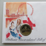 1989 First Day Covers - Tercentenary of the Bill of Rights £2 Pound Coin Cover - UK Royal Mint Left