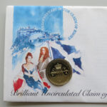 1989 First Day Covers - Tercentenary of the Cliam of Right £2 Pound Coin Cover - UK Royal Mint Left