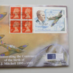 1995 First Day Covers - Birth of RJ Mitchell Centenary Medal Cover - UK Royal Mint Right