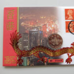 1997 First Day Covers - Hong Kong Handover $5 Dollars Coin Cover - UK Royal Mail Left