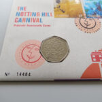 1998 First Day Covers - The Notting Hill Carnival 50p Pence Coin Cover - UK Royal Mail Obverse