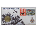 1999 First Day Covers - Berlin Airlift 50th Anniversary Medal Cover - UK Royal Mail Face