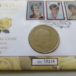 1999 First Day Covers - Diana Princess of Wales Memorial £5 Pounds Coin Cover - UK Royal Mail Obverse