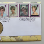 1999 First Day Covers - Diana Princess of Wales Memorial £5 Pounds Coin Cover - UK Royal Mail Right