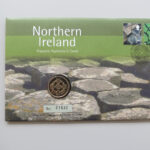 2001 First Day Covers - Northern Ireland £1 Pound Coin Cover - UK Royal Mail Left