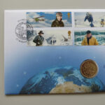 2003 First Day Covers - Extreme Endeavours £1 Coin Cover - UK Royal Mail Left