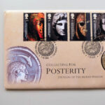 2003 First Day Covers - Posterity 250 Years of the British Museum Medal Cover - UK Royal Mail Left