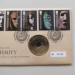 2003 First Day Covers - Posterity 250 Years of the British Museum Medal Cover - UK Royal Mail Right