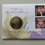 2004 First Day Covers - Royal Horticultural Society 200 Years Medal Cover - UK Royal Mail Left