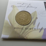 2004 First Day Covers - Royal Horticultural Society 200 Years Medal Cover - UK Royal Mail Obverse