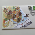 2006 First Day Coin Cover - Newry and Mourne Northern Ireland Definitive £1 Pound Coin PNC Cover - UK FDC Royal Mail Left