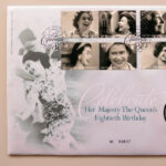 2006 First Day Coin Cover - The Queen's 80th Birthday £5 Pounds Coin PNC Cover - UK FDC Royal Mail Left