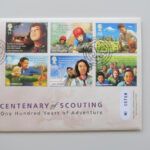 2007 First Day Coin Cover - Centenary of Scouting 50p Pence Coin PNC Cover - UK FDC Royal Mail Right