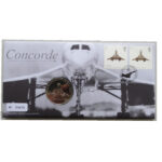 2009 First Day Medal Cover - Concorde First Flight 40th Anniversary PNC Cover - UK FDC Royal Mail Face