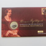 2010 First Day Coin Cover - Florence Nightingale Life and Legacy £2 Pounds PNC Cover - UK FDC Royal Mail Left