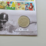 2010 First Day Coin Cover - The Games Spring To Life London 2012 Olympics £5 Pounds PNC Cover - UK FDC Royal Mail Obverse