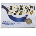 2010 First Day Medal Cover - Battersea Dogs and Cats Home 150 Years PNC Cover - UK FDC Royal Mail Face