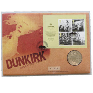 2010 First Day Medal Cover - Dunkirk 70th Anniversary PNC Cover - UK FDC Royal Mail Face