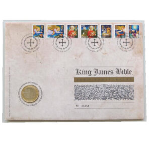 2011 First Day Coin Cover - King James Bible 400 Years £2 Pounds Coin PNC Cover - UK FDC Royal Mail Face