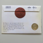 2011 First Day Coin Cover - Restoration of the Monarchy £5 Pounds Coin PNC Cover - UK FDC Royal Mail Back