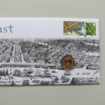 2011 First Day Coin Cover - The City of Belfast £1 Pound Coin PNC Cover - UK FDC Royal Mail Right