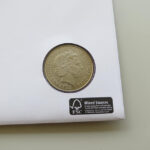 2011 First Day Coin Cover - The Royal Wedding of HRH Prince William £5 Pounds Coin PNC Cover - UK FDC Royal Mail Reverse